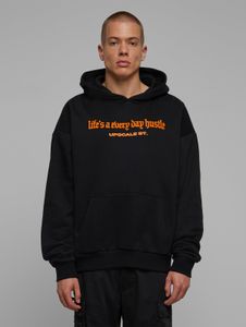 Comfortable Mister Tee men's hoodie made of cotton, black