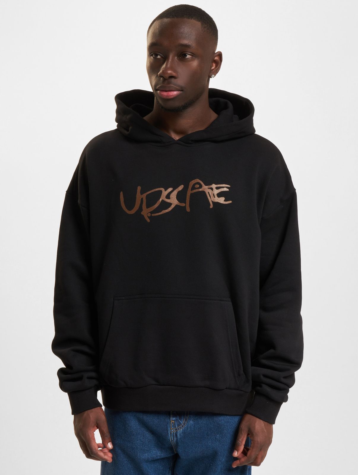 Mister Tee Herren Hoodie Kapuze Baumwolle Schwarz
