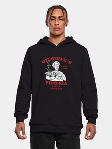 moderner Mister Tee Herren Hoodie Kapuze mit Baumwolle Schwarz