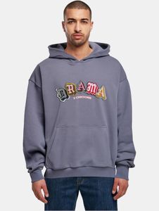 Felpa con cappuccio da uomo Casual Mister Tee, oversize, 460 g/m², cotone, blu