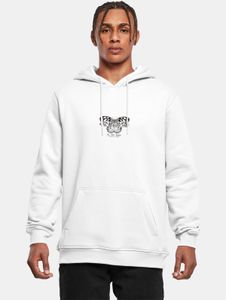 moderner Mister Tee Herren Hoodie Kapuze 300 g/m² mit Baumwolle Weiß