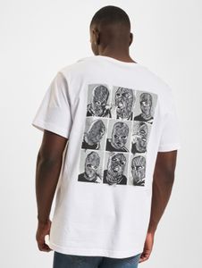 modernes Mister Tee Herren T-Shirt 200 g/m² mit Baumwolle Weiß