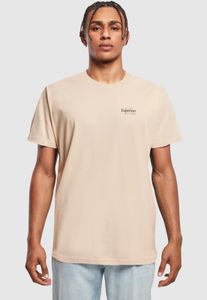 modernes Mister Tee Herren T-Shirt 200 g/m² mit Baumwolle Beige