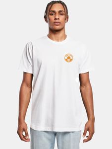 sportliches Mister Tee Herren T-Shirt 200 g/m² mit Baumwolle Weiß