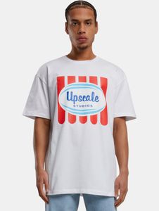 sportliches Mister Tee Herren T-Shirt Oversize 240 g/m² mit Baumwolle Weiß