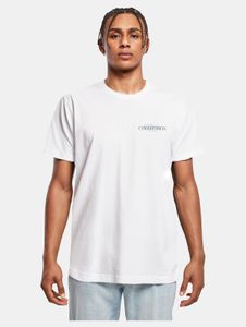 modernes Mister Tee Herren T-Shirt 200 g/m² mit Baumwolle Weiß