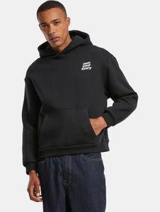 moderner Mister Tee Herren Hoodie Kapuze 330 g/m² mit Baumwolle Schwarz