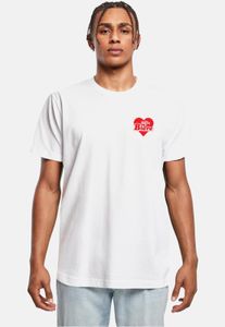 sportliches Mister Tee Herren T-Shirt 200 g/m² mit Baumwolle Weiß