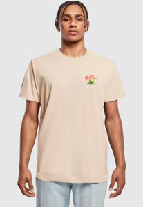 sportliches Mister Tee Herren T-Shirt 200 g/m² mit Baumwolle Beige
