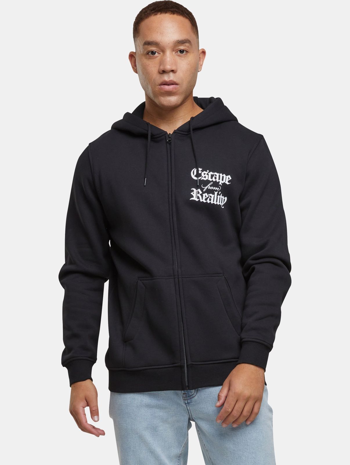 Mister Tee Herren Cap mit Reißverschlusstaschen, Schwarz
