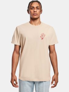 modernes Mister Tee Herren T-Shirt 200 g/m² mit Baumwolle Beige