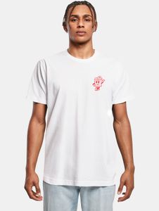modernes Mister Tee Herren T-Shirt 200 g/m² mit Baumwolle Weiß