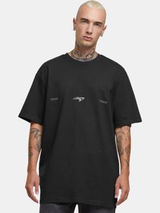 lässiges Mister Tee Herren T-Shirt Oversize 240 g/m² mit Baumwolle Schwarz