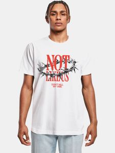 sporty Mister Tee men's T-shirt 200 g/m² with cotton white