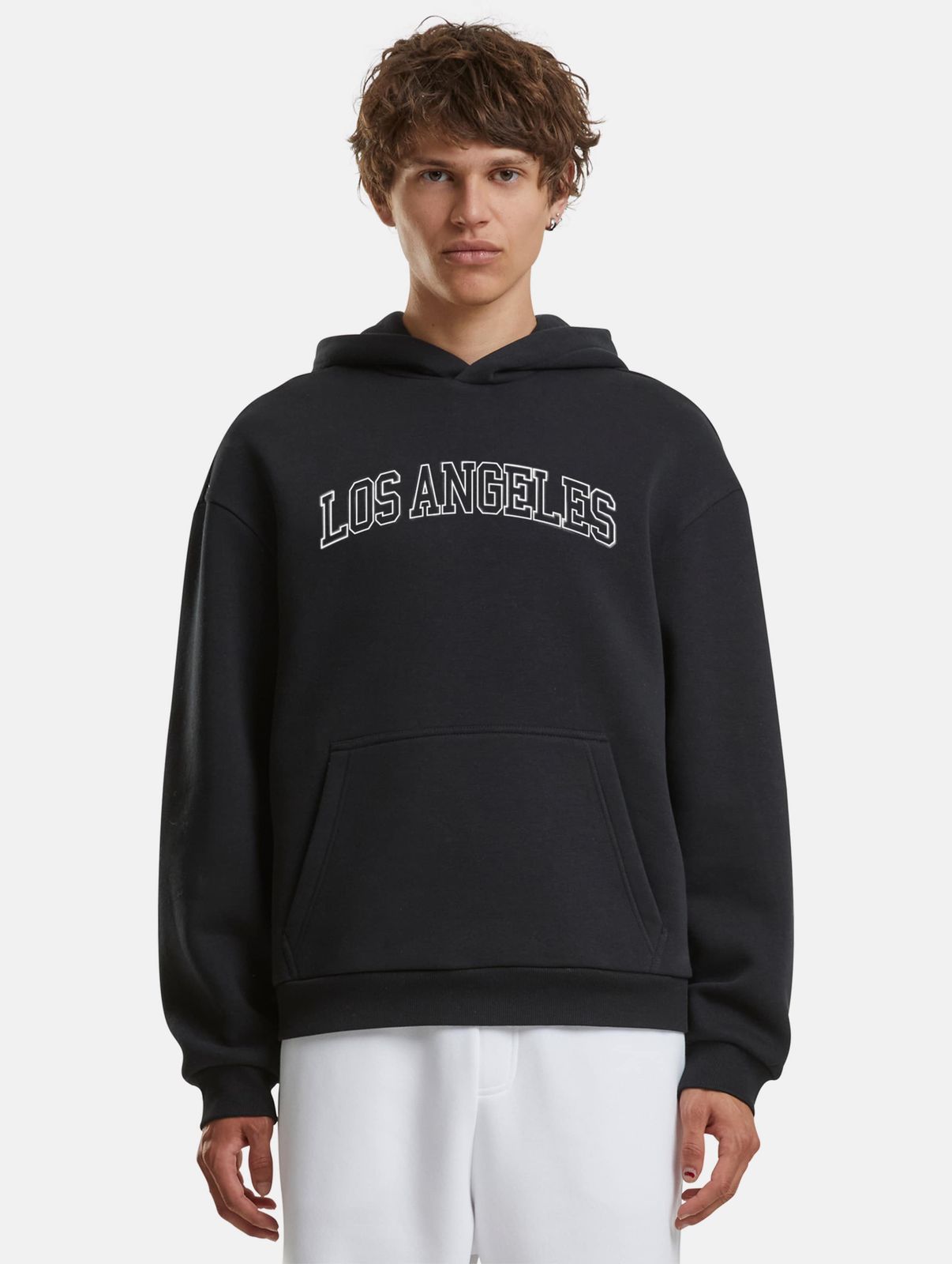 Mister Tee Herren Hoodie 330g/m² mit Baumwolle Schwarz