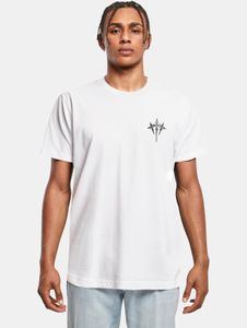 sportliches Mister Tee Herren T-Shirt 200 g/m² mit Baumwolle Weiß