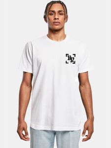 Comoda t-shirt da uomo Mister Tee, 200 g/m², cotone, bianca