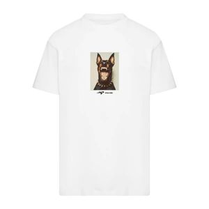modernes Mister Tee Herren T-Shirt Oversize 240 g/m² mit Baumwolle Weiß