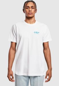 sportliches Mister Tee Herren T-Shirt 180 g/m² mit Baumwolle Weiß