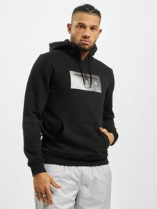 Comoda felpa con cappuccio da uomo Mister Tee, 300 g/m², in cotone, nera.
