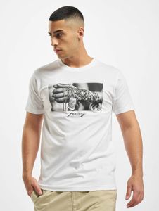 bequemes Mister Tee Herren T-Shirt 180 g/m² mit Baumwolle Weiß