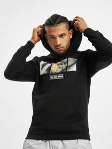 Felpa con cappuccio da uomo Soft Mister Tee con coulisse e tasche, 300 g/m² di cotone, nera