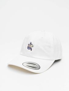 Cappellino unisex moderno Mister Tee in cotone, bianco