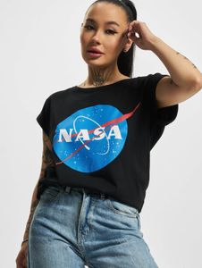 sportliches Mister Tee Damen T-Shirt 140 g/m² mit Baumwolle Schwarz