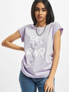 sporty Mister Tee women's T-shirt 140 g/m² with cotton, violet
