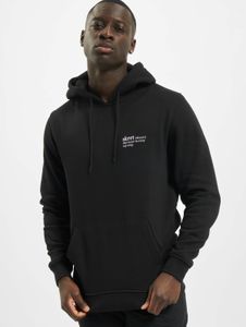 moderner Mister Tee Herren Hoodie Kordelzug Rippbündchen 300 g/m² mit Baumwolle Schwarz