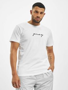 modernes Mister Tee Herren T-Shirt 180 g/m² mit Baumwolle Weiß