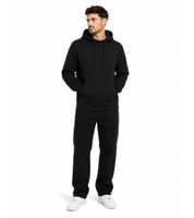 Casual Mister Tee Men's Basic Cotton Hoodie (300 g/m²) – Black