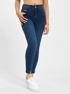 stylische Freddy Damen Jeans Skinny Fit Stretch mit Baumwolle Blau