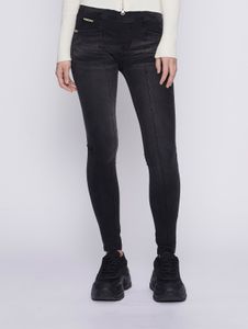 moderne Freddy Damen Jeans Skinny Fit Stretch mit Baumwolle Schwarz
