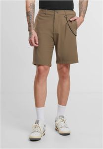 Summer 2Y Premium Men's Shorts Stretch Zip Pockets Cotton Beige