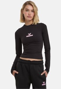 modernes Felicious Damen T-Shirt Stretch 180 g/m² mit Baumwolle Schwarz