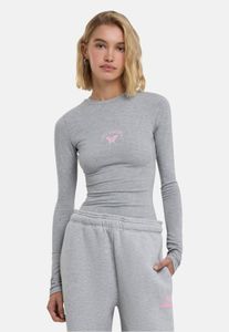 modernes Felicious Damen T-Shirt Stretch 180 g/m² mit Baumwolle Grau