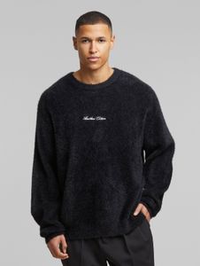 bequemes Another Cotton Lab Herren Sweatshirt Schwarz
