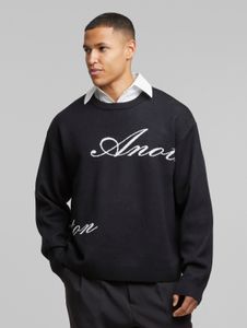 Comoda felpa da uomo Another Cotton Lab, nera