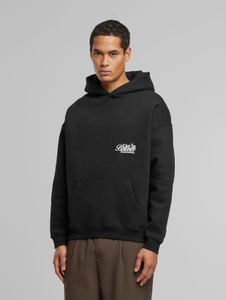 bequemer Another Cotton Lab Herren Hoodie mit Baumwolle Schwarz