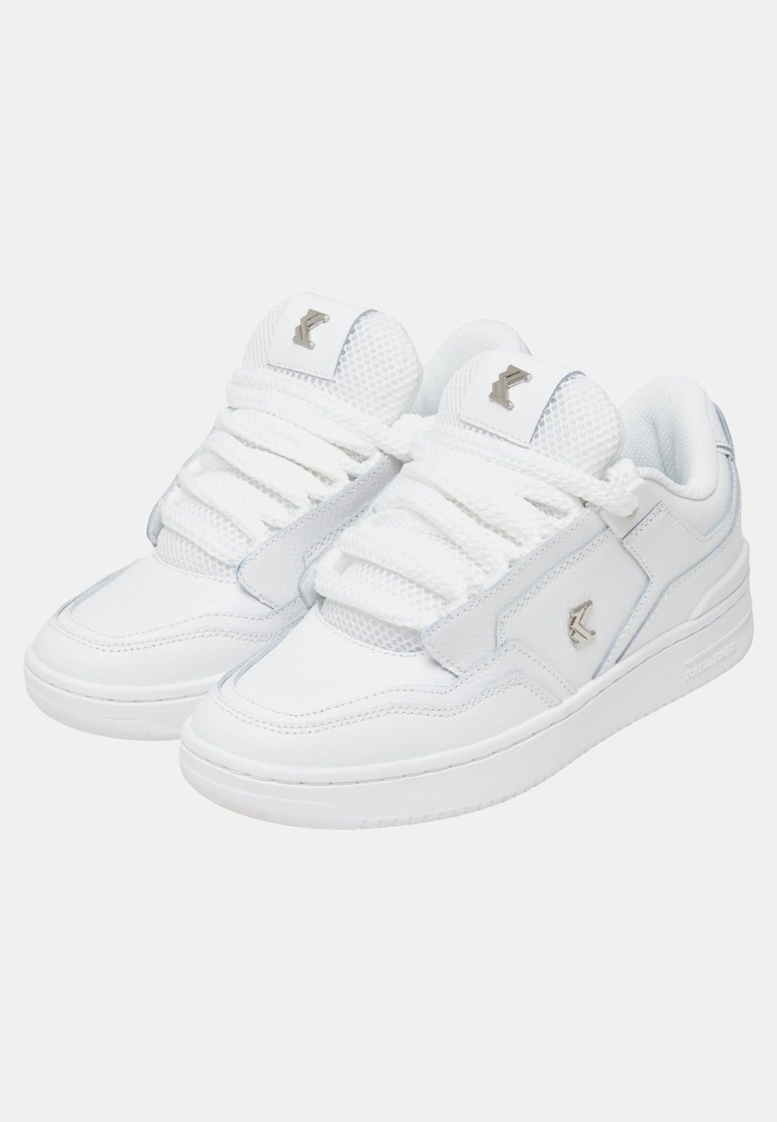 Stylish Karl Kani women's sneakers, white