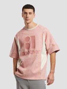 modernes Another Cotton Lab Herren T-Shirt mit Baumwolle Rosa