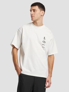 bequemes Another Cotton Lab Herren T-Shirt mit Baumwolle Weiß