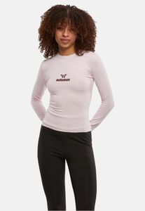 lässiges Felicious Damen T-Shirt Stretch Kapuze Oversize mit Baumwolle Rosa