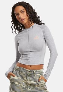 sportliches Felicious Damen T-Shirt Stretch mit Baumwolle Grau