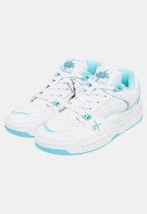 Modern K1X | Zapatillas deportivas KICKZ para hombre con capucha y cremallera, color blanco.