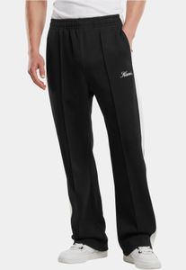 moderne Karl Kani Herren Jeans Stretch Taschen Schwarz