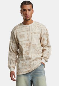 bequemes Karl Kani Herren Longsleeve mit Baumwolle Beige