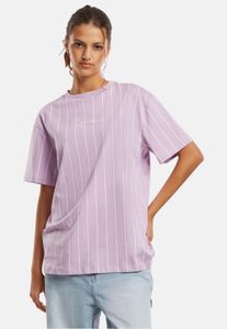 Comfortable Karl Kani women's T-shirt with cotton, purple