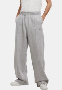 moderne Karl Kani Herren Hose Straight Fit Taschen mit Baumwolle Grau